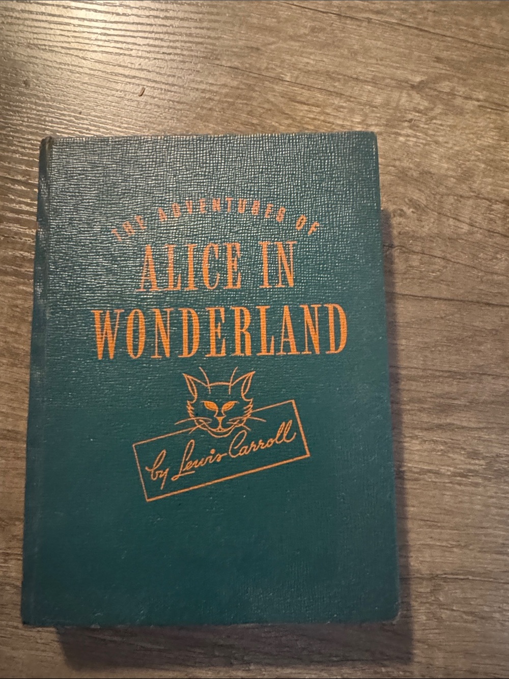 Alice in Wonderland by Lewis Carroll Hardcover Book